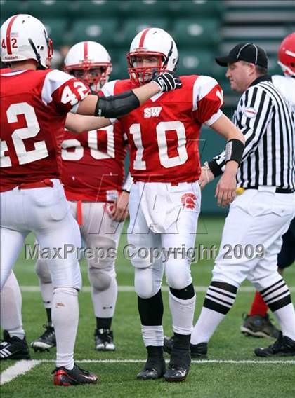 Thumbnail 2 in Chenango Forks vs. Southwestern (NYSPHSAA Class C Semifinal) photogallery.