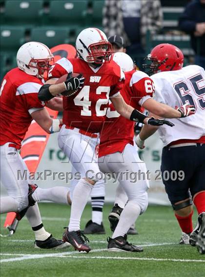 Thumbnail 2 in Chenango Forks vs. Southwestern (NYSPHSAA Class C Semifinal) photogallery.