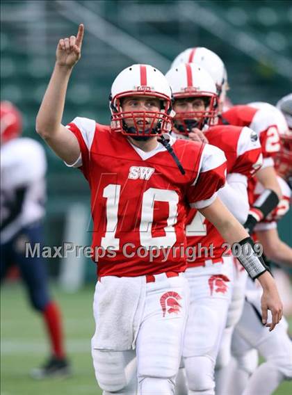 Thumbnail 2 in Chenango Forks vs. Southwestern (NYSPHSAA Class C Semifinal) photogallery.