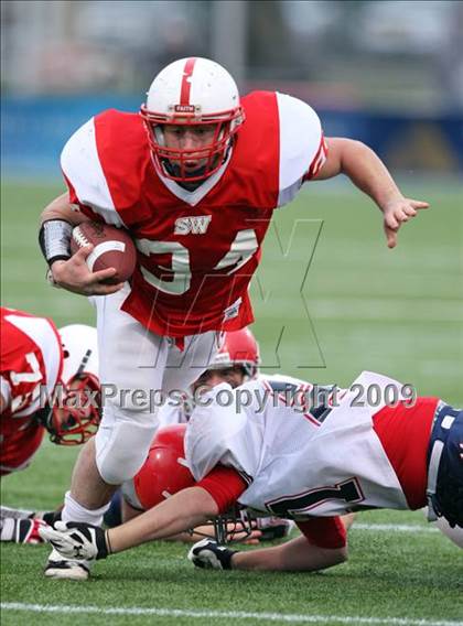 Thumbnail 2 in Chenango Forks vs. Southwestern (NYSPHSAA Class C Semifinal) photogallery.
