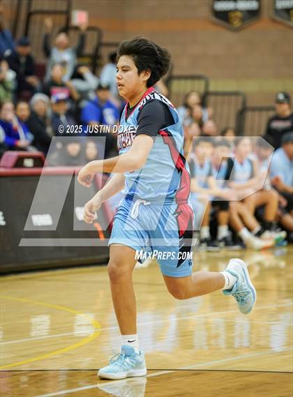 Thumbnail 1 in Smith Valley vs Owyhee (NIAA Class 1A State Quarterfinals) photogallery.