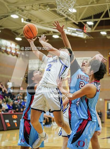 Thumbnail 1 in Smith Valley vs Owyhee (NIAA Class 1A State Quarterfinals) photogallery.