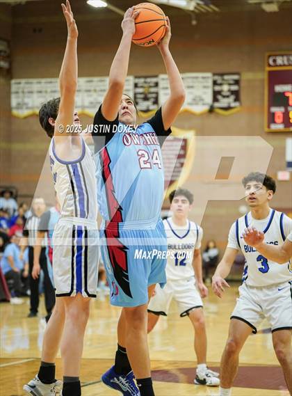 Thumbnail 1 in Smith Valley vs Owyhee (NIAA Class 1A State Quarterfinals) photogallery.