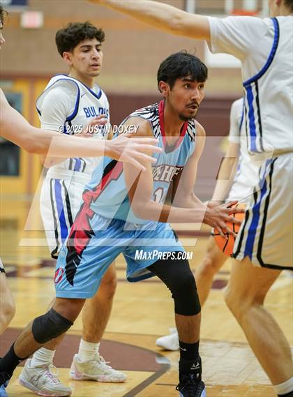 Thumbnail 1 in Smith Valley vs Owyhee (NIAA Class 1A State Quarterfinals) photogallery.