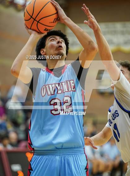 Thumbnail 2 in Smith Valley vs Owyhee (NIAA Class 1A State Quarterfinals) photogallery.
