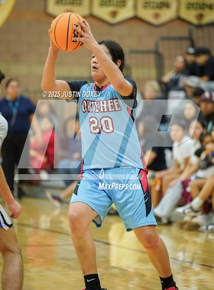Thumbnail 3 in Smith Valley vs Owyhee (NIAA Class 1A State Quarterfinals) photogallery.