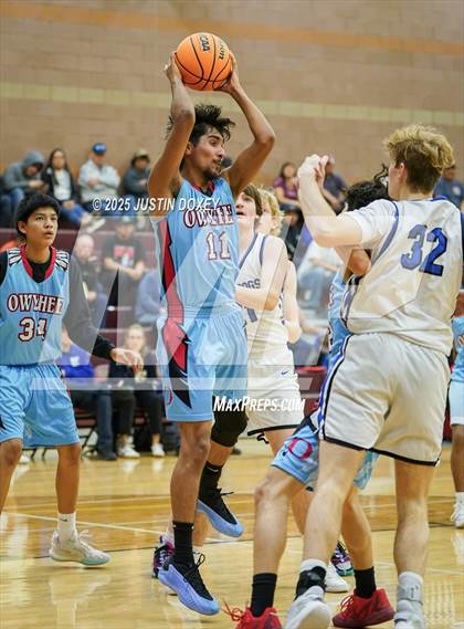 Thumbnail 3 in Smith Valley vs Owyhee (NIAA Class 1A State Quarterfinals) photogallery.