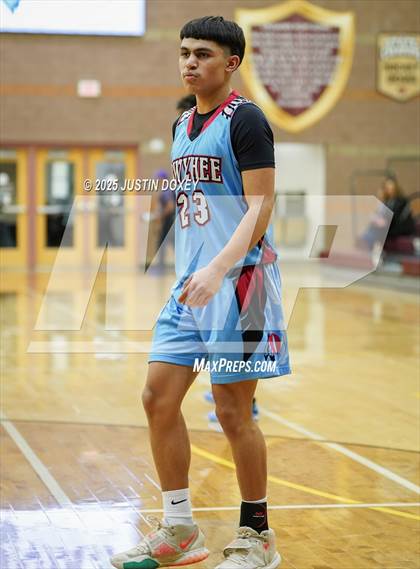 Thumbnail 2 in Smith Valley vs Owyhee (NIAA Class 1A State Quarterfinals) photogallery.