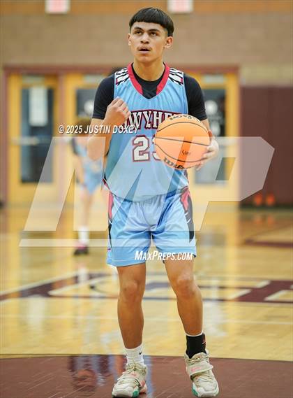 Thumbnail 2 in Smith Valley vs Owyhee (NIAA Class 1A State Quarterfinals) photogallery.