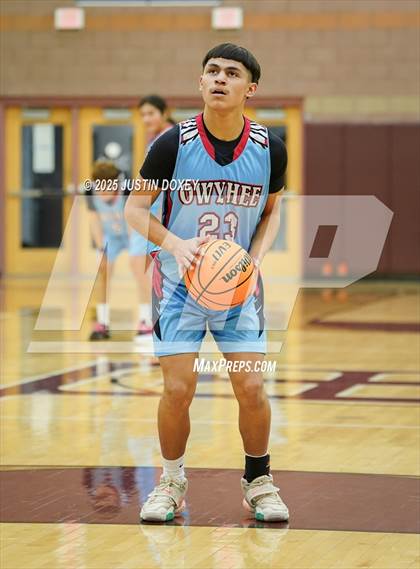Thumbnail 3 in Smith Valley vs Owyhee (NIAA Class 1A State Quarterfinals) photogallery.