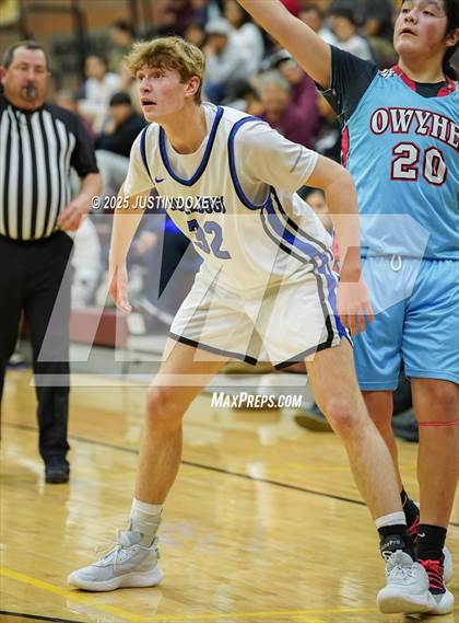 Thumbnail 1 in Smith Valley vs Owyhee (NIAA Class 1A State Quarterfinals) photogallery.