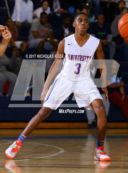 Thumbnail 2 in University vs. Brentwood School (MLK Day Showdown) photogallery.