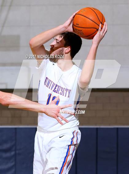 Thumbnail 1 in University vs. Brentwood School (MLK Day Showdown) photogallery.