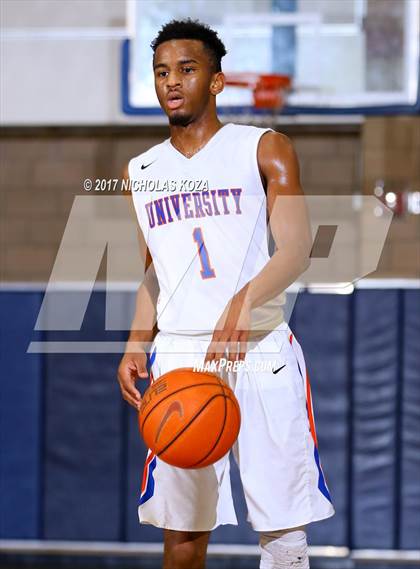 Thumbnail 3 in University vs. Brentwood School (MLK Day Showdown) photogallery.