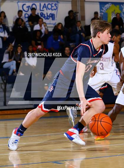 Thumbnail 2 in University vs. Brentwood School (MLK Day Showdown) photogallery.