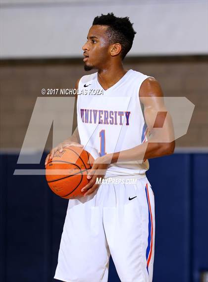 Thumbnail 2 in University vs. Brentwood School (MLK Day Showdown) photogallery.