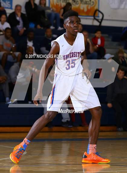 Thumbnail 1 in University vs. Brentwood School (MLK Day Showdown) photogallery.