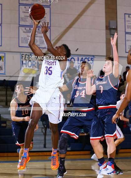 Thumbnail 2 in University vs. Brentwood School (MLK Day Showdown) photogallery.