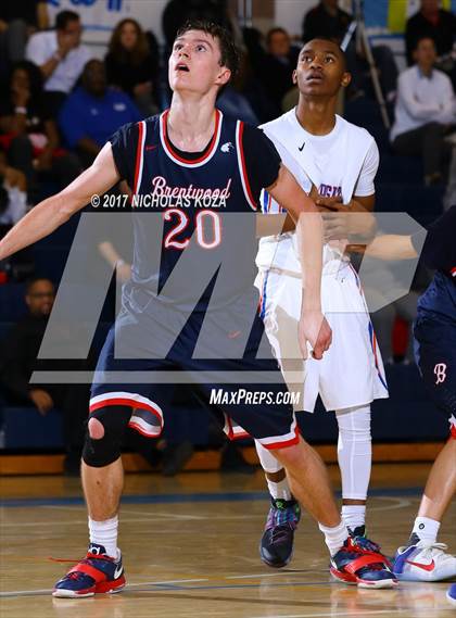 Thumbnail 2 in University vs. Brentwood School (MLK Day Showdown) photogallery.