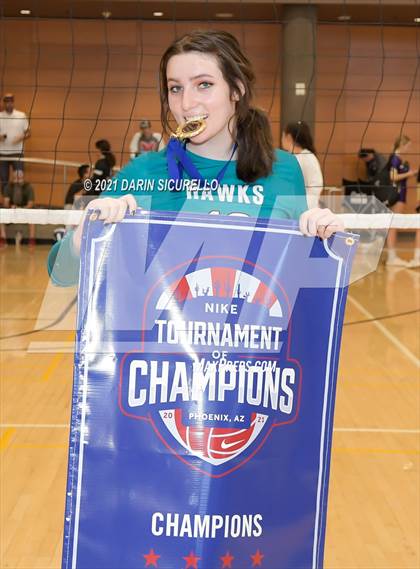 Thumbnail 3 in Highland vs Queen Creek (Nike Tournament of Champions) - Diamond Division - Final photogallery.