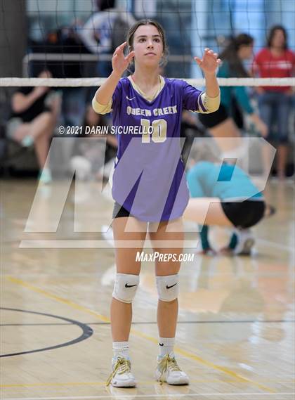 Thumbnail 2 in Highland vs Queen Creek (Nike Tournament of Champions) - Diamond Division - Final photogallery.