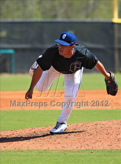 Thumbnail 2 in Bishop Gorman vs. Gulliver Prep (National High School Invitational) photogallery.