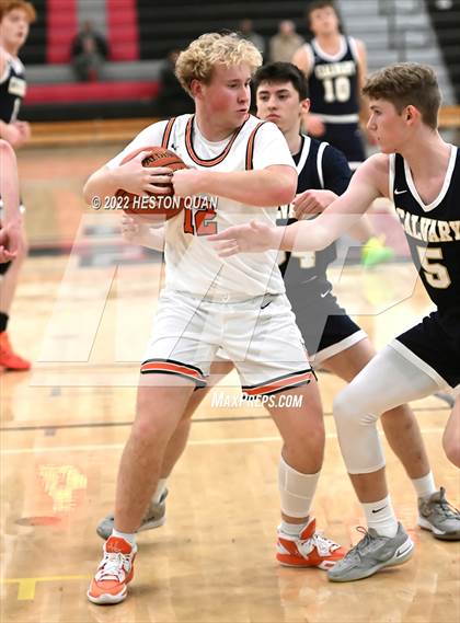 Thumbnail 1 in Calvary Chapel vs. California (Tustin Holiday Classic) photogallery.