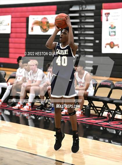 Thumbnail 2 in Calvary Chapel vs. California (Tustin Holiday Classic) photogallery.
