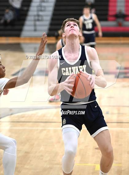 Thumbnail 1 in Calvary Chapel vs. California (Tustin Holiday Classic) photogallery.