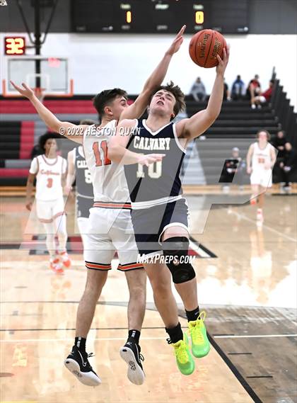 Thumbnail 2 in Calvary Chapel vs. California (Tustin Holiday Classic) photogallery.