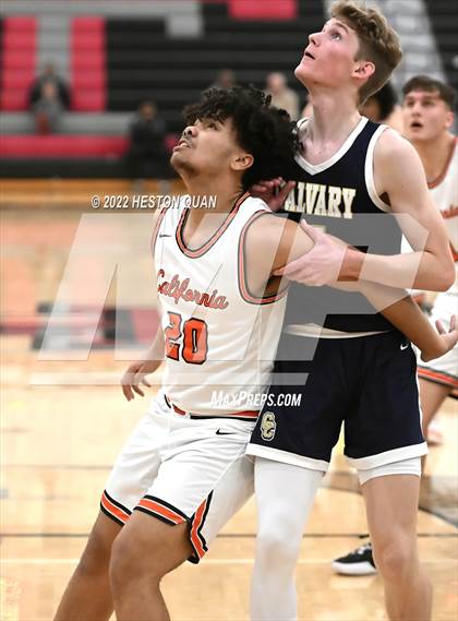 Thumbnail 3 in Calvary Chapel vs. California (Tustin Holiday Classic) photogallery.