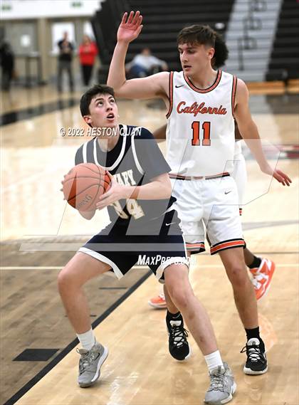 Thumbnail 2 in Calvary Chapel vs. California (Tustin Holiday Classic) photogallery.