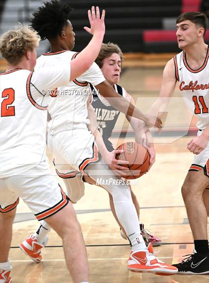 Thumbnail 2 in Calvary Chapel vs. California (Tustin Holiday Classic) photogallery.