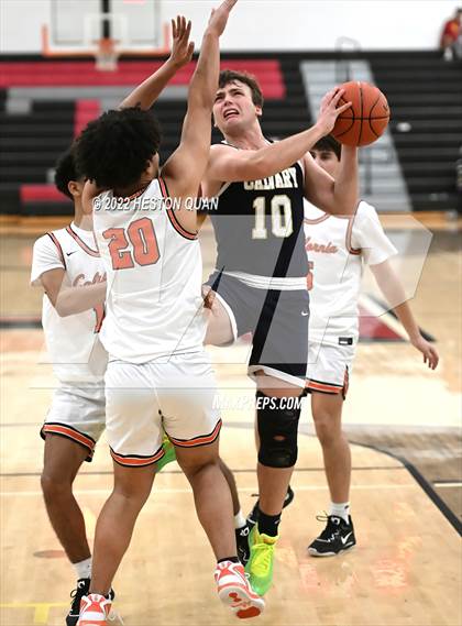 Thumbnail 3 in Calvary Chapel vs. California (Tustin Holiday Classic) photogallery.