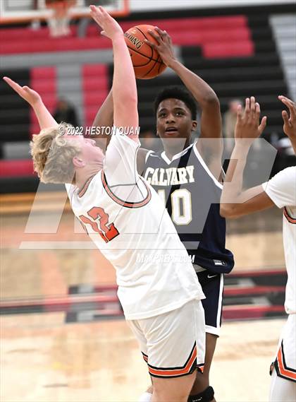 Thumbnail 3 in Calvary Chapel vs. California (Tustin Holiday Classic) photogallery.