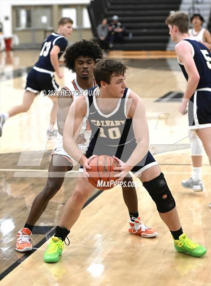 Thumbnail 1 in Calvary Chapel vs. California (Tustin Holiday Classic) photogallery.