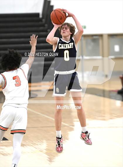 Thumbnail 2 in Calvary Chapel vs. California (Tustin Holiday Classic) photogallery.
