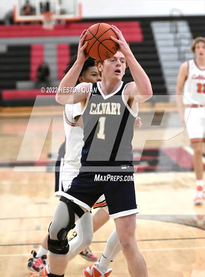 Thumbnail 1 in Calvary Chapel vs. California (Tustin Holiday Classic) photogallery.