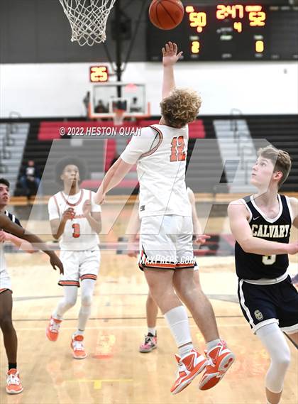 Thumbnail 3 in Calvary Chapel vs. California (Tustin Holiday Classic) photogallery.