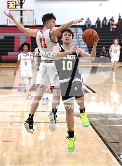 Thumbnail 1 in Calvary Chapel vs. California (Tustin Holiday Classic) photogallery.