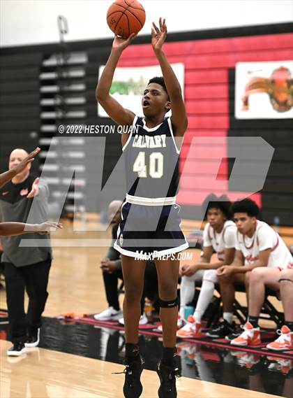 Thumbnail 3 in Calvary Chapel vs. California (Tustin Holiday Classic) photogallery.