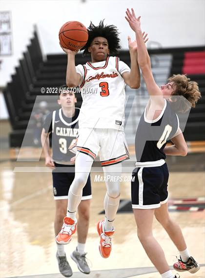 Thumbnail 2 in Calvary Chapel vs. California (Tustin Holiday Classic) photogallery.