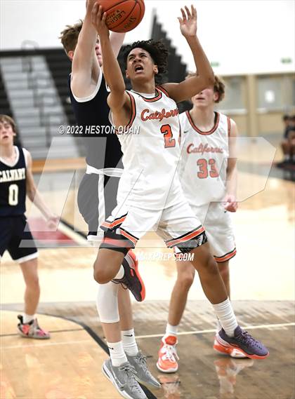 Thumbnail 3 in Calvary Chapel vs. California (Tustin Holiday Classic) photogallery.