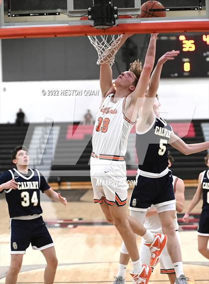 Thumbnail 1 in Calvary Chapel vs. California (Tustin Holiday Classic) photogallery.