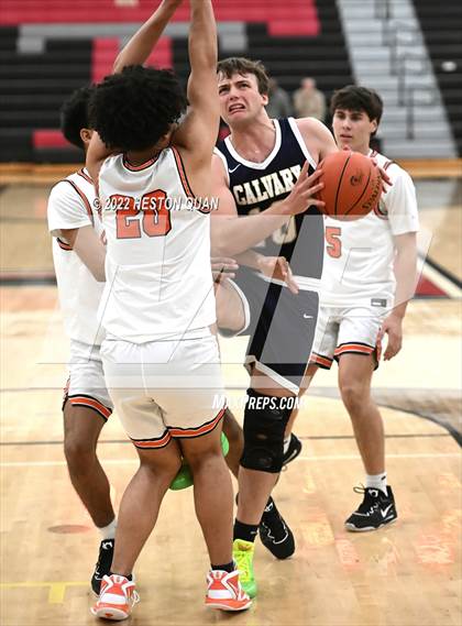 Thumbnail 2 in Calvary Chapel vs. California (Tustin Holiday Classic) photogallery.