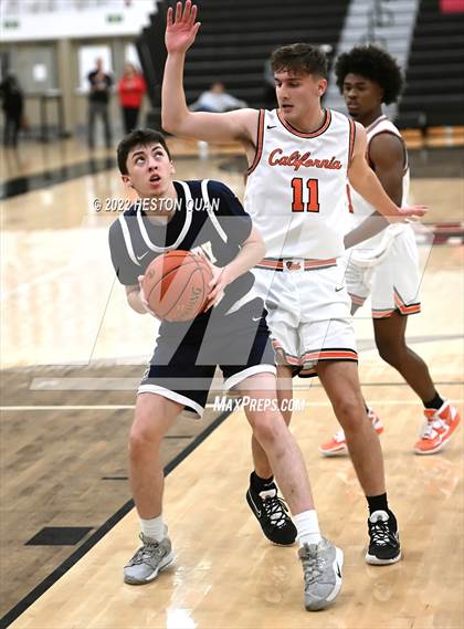 Thumbnail 1 in Calvary Chapel vs. California (Tustin Holiday Classic) photogallery.