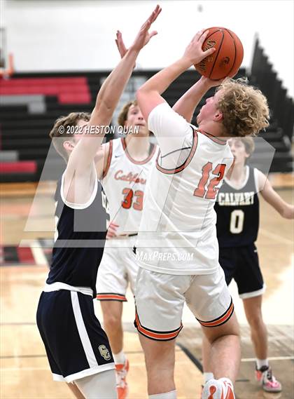 Thumbnail 3 in Calvary Chapel vs. California (Tustin Holiday Classic) photogallery.