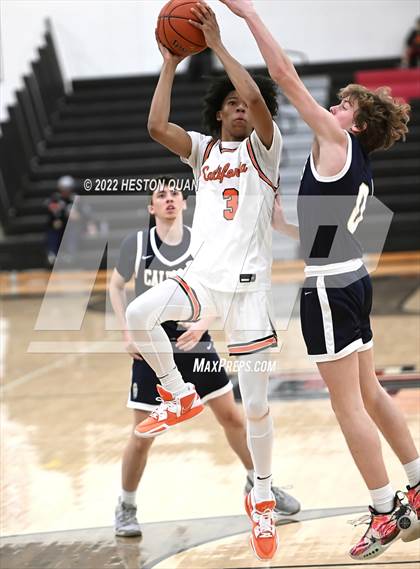 Thumbnail 1 in Calvary Chapel vs. California (Tustin Holiday Classic) photogallery.