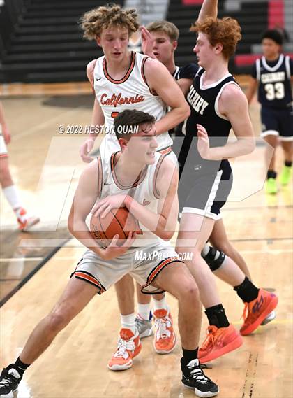 Thumbnail 2 in Calvary Chapel vs. California (Tustin Holiday Classic) photogallery.