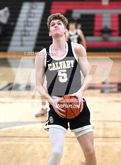 Thumbnail 3 in Calvary Chapel vs. California (Tustin Holiday Classic) photogallery.